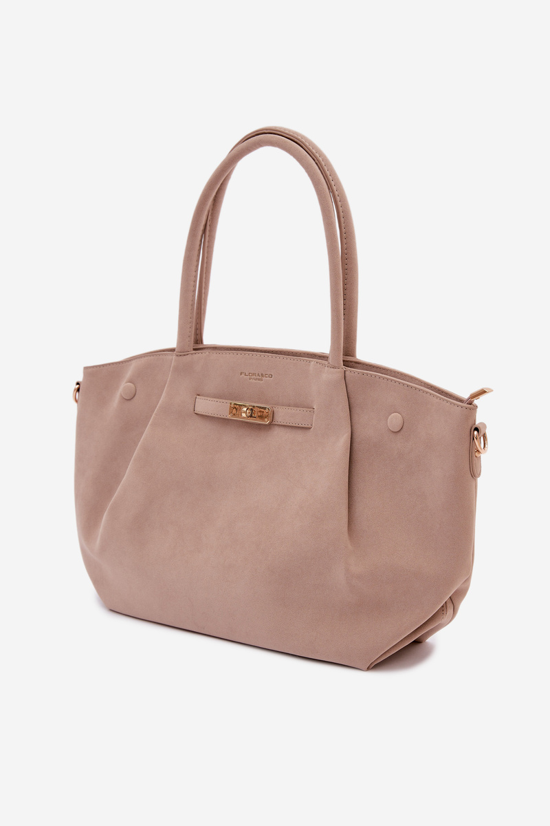 Bežová shopper taška Flora&Co Nellia