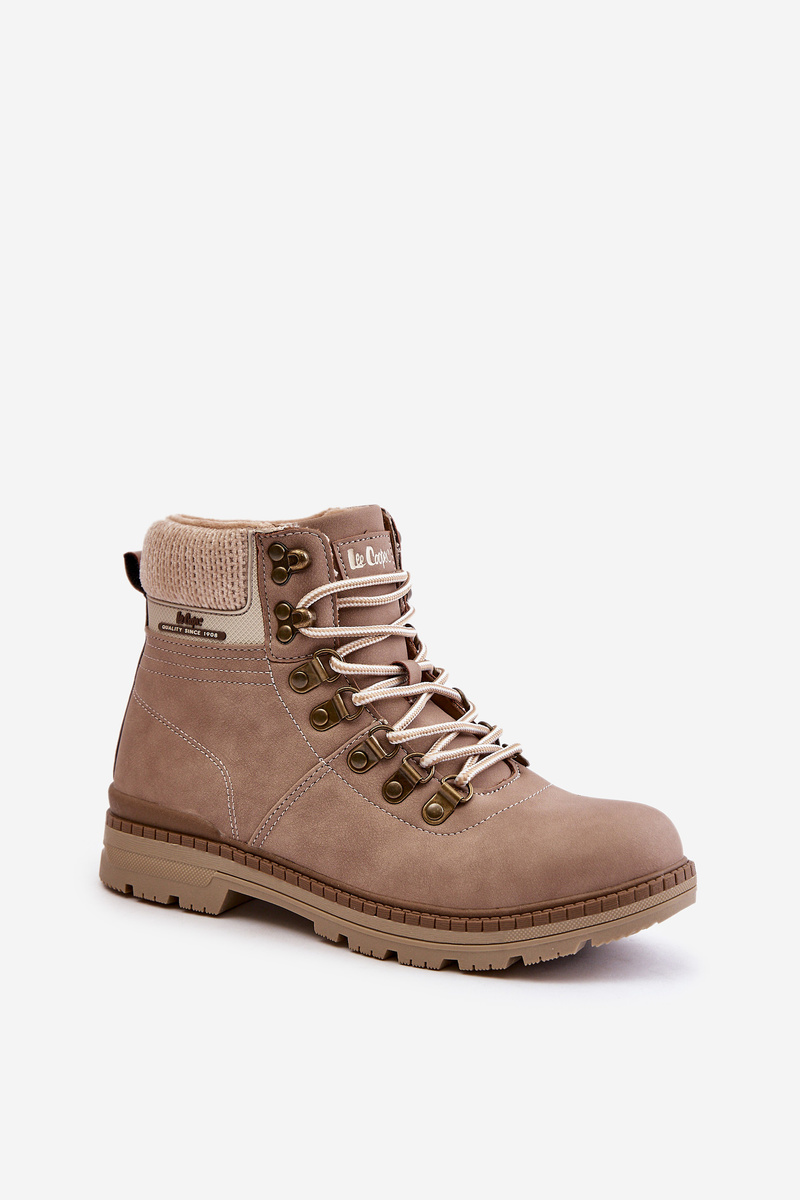 Insulated Women's Trappers Lee Cooper Dark Beige