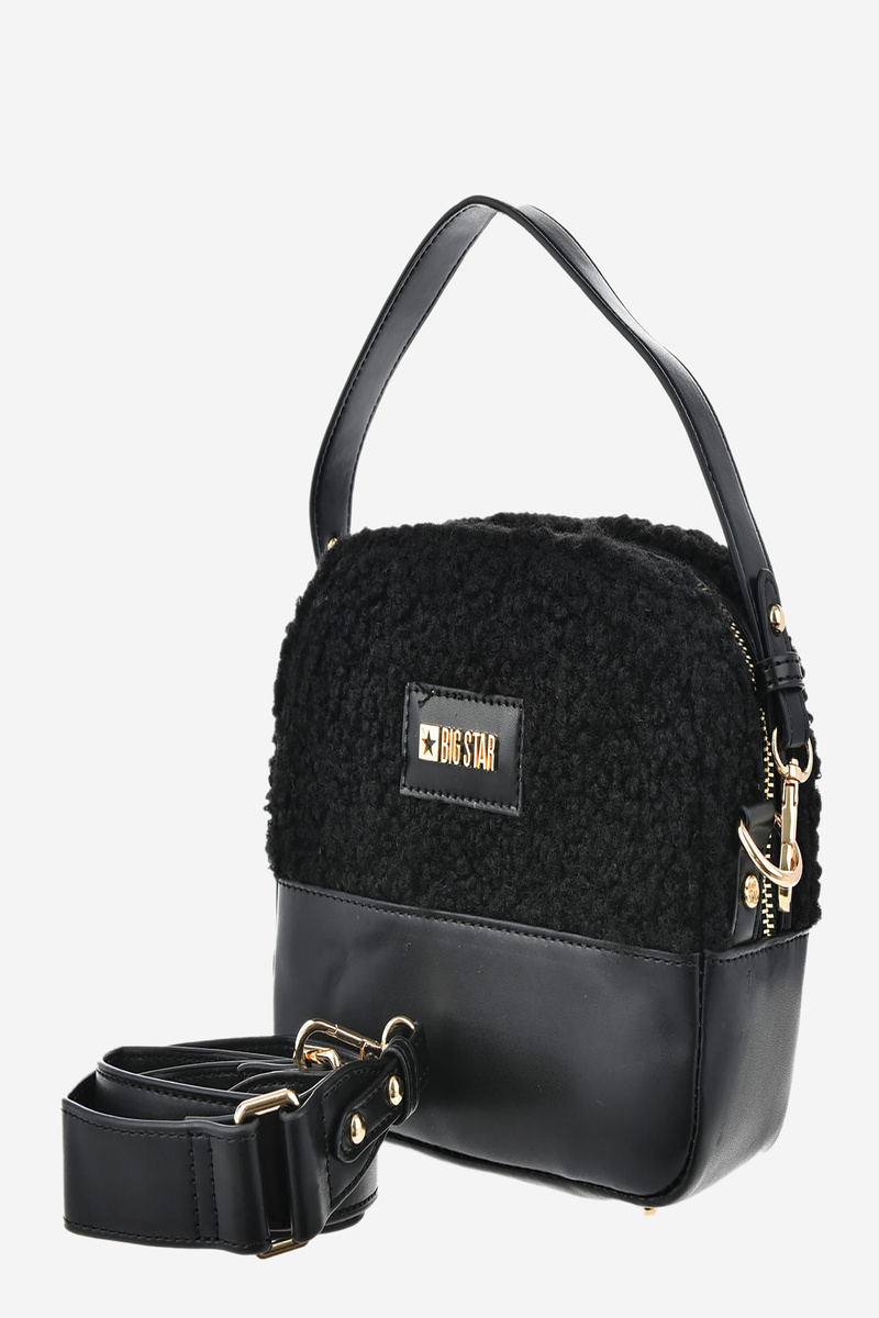 Small women&#039;s handbag Big Star black