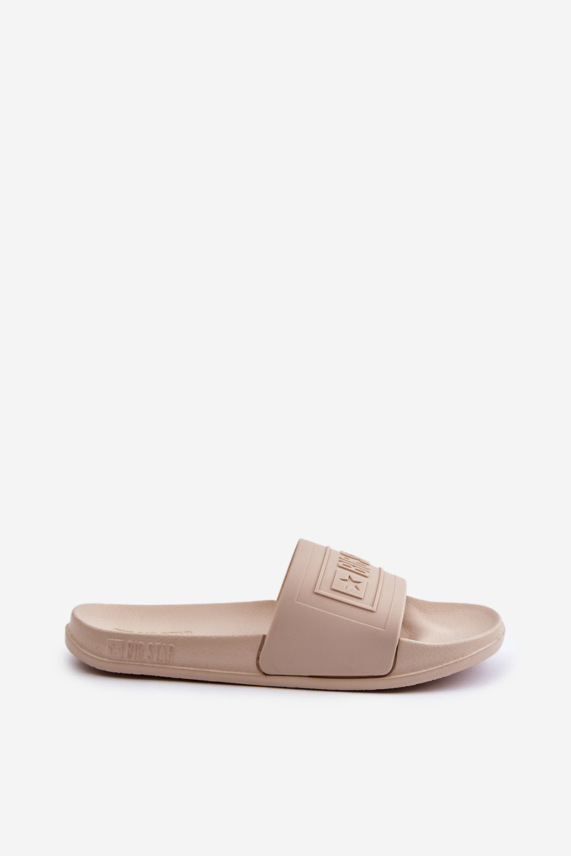Lightweight Women&#039;s Big Star OO274035 Beige Slippers
