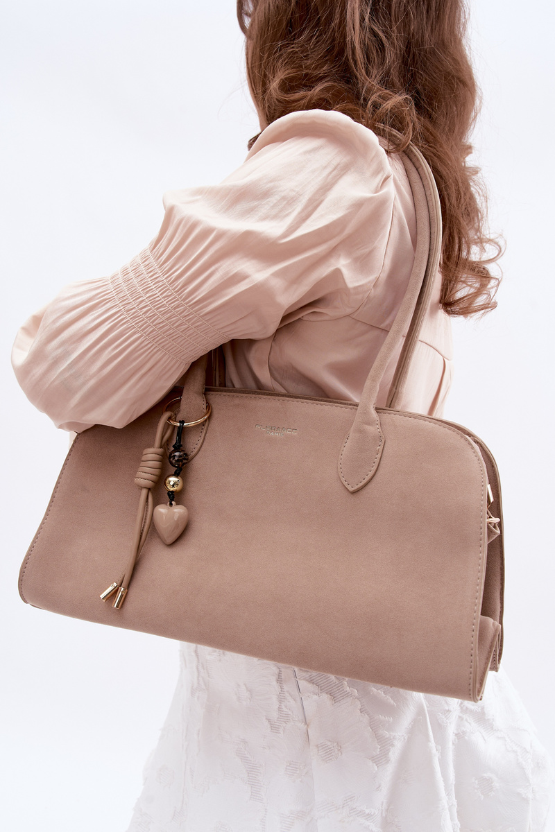 Flora&Co Violette kabelka svetlá béžová