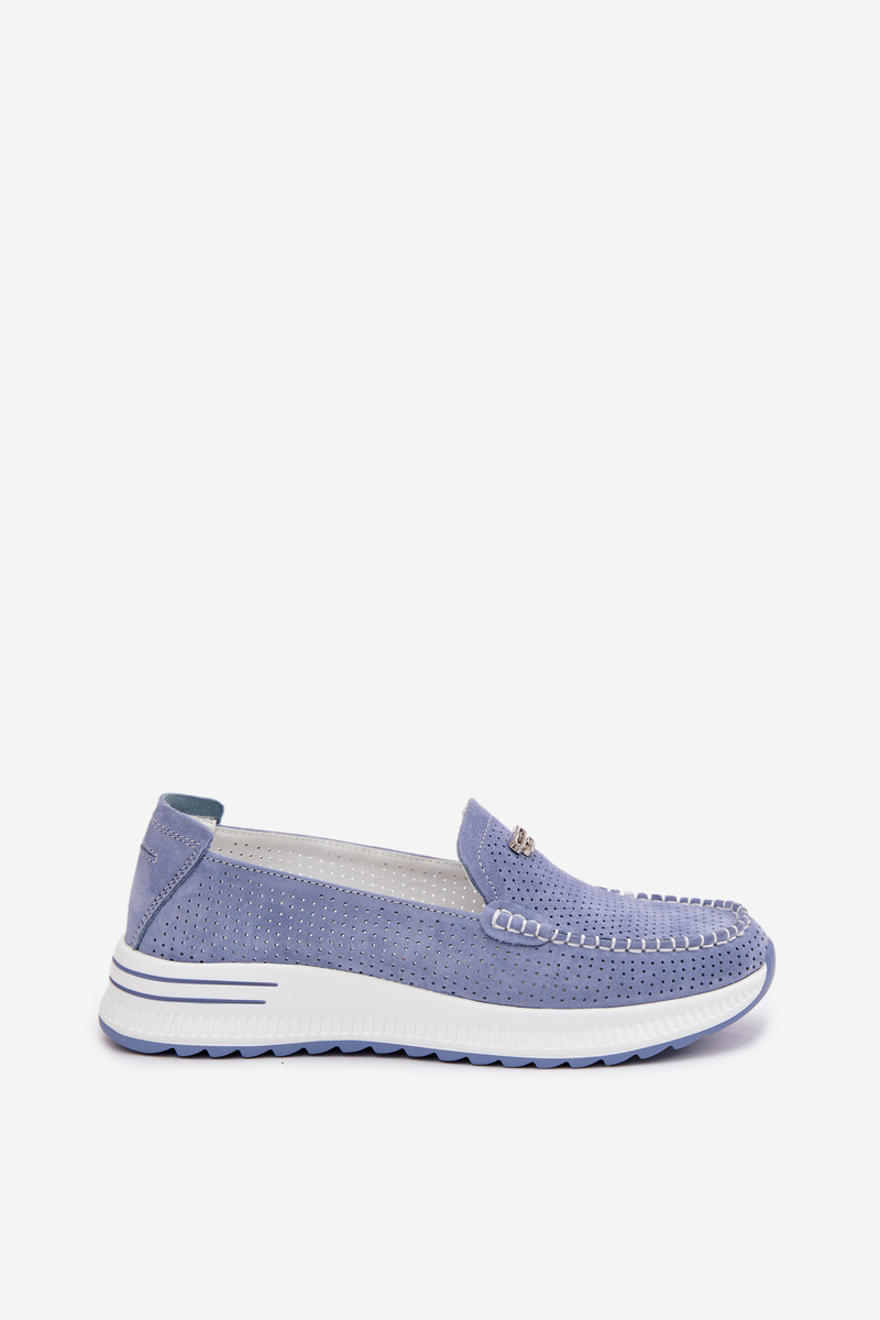 Dámske semišové mokasíny