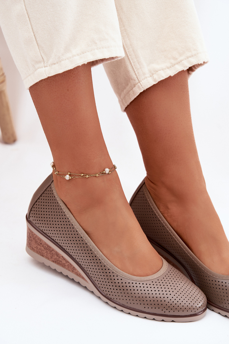 Дамски обувки на платформа Vinceza