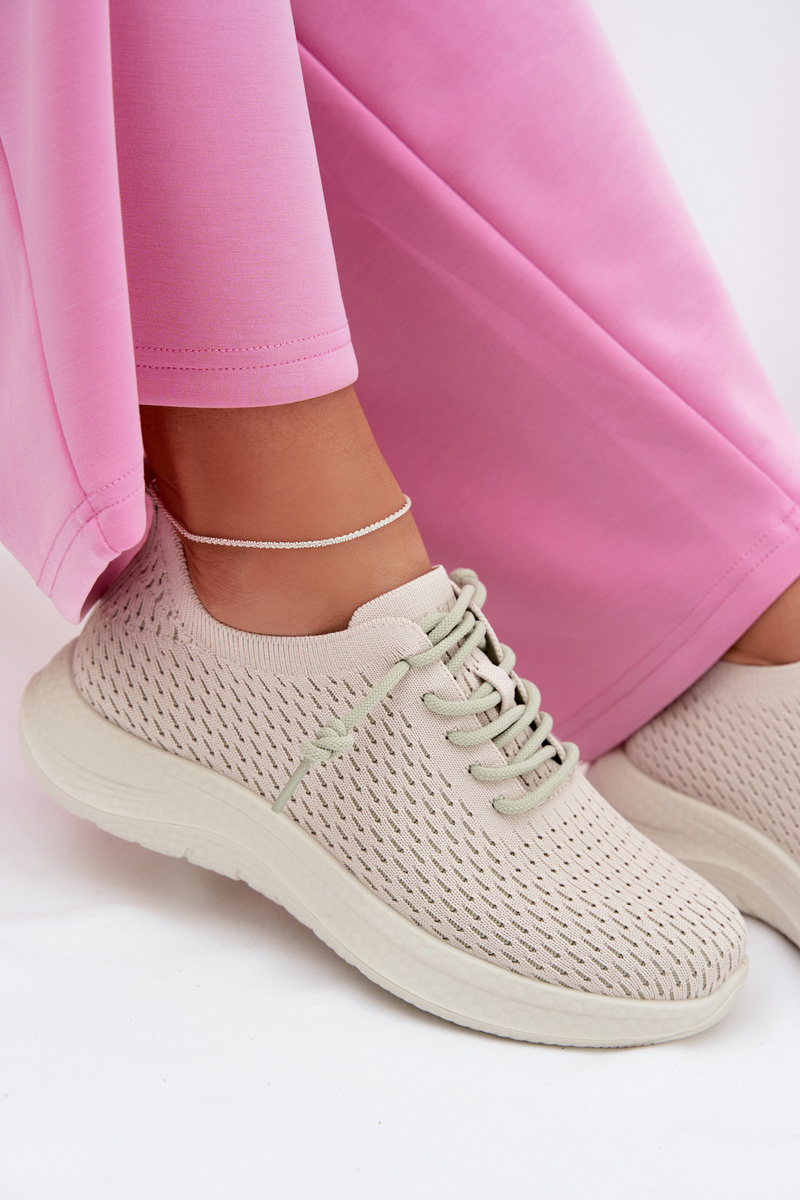 Дамски спортни обувки Бежов Carmivelle