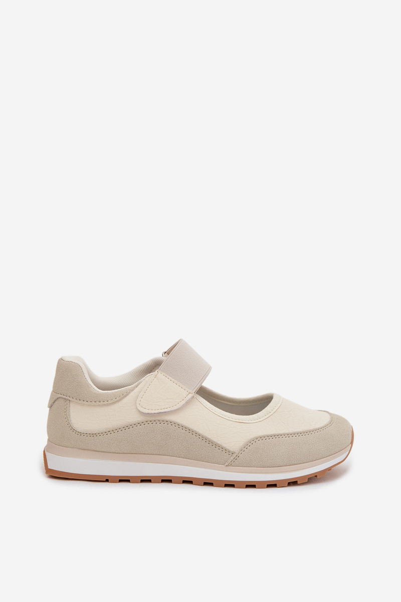 EVENTO Dámske športové slip-on tenisky béžové Aveliette