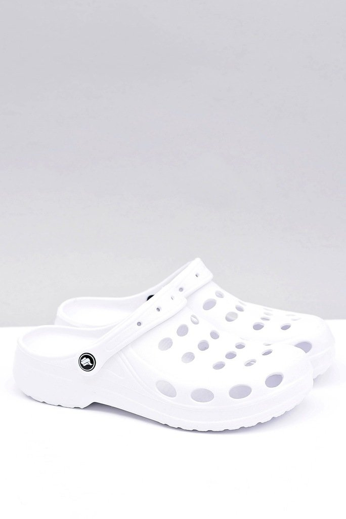 Boto Sandale Flip Flops pentru bărbați alb