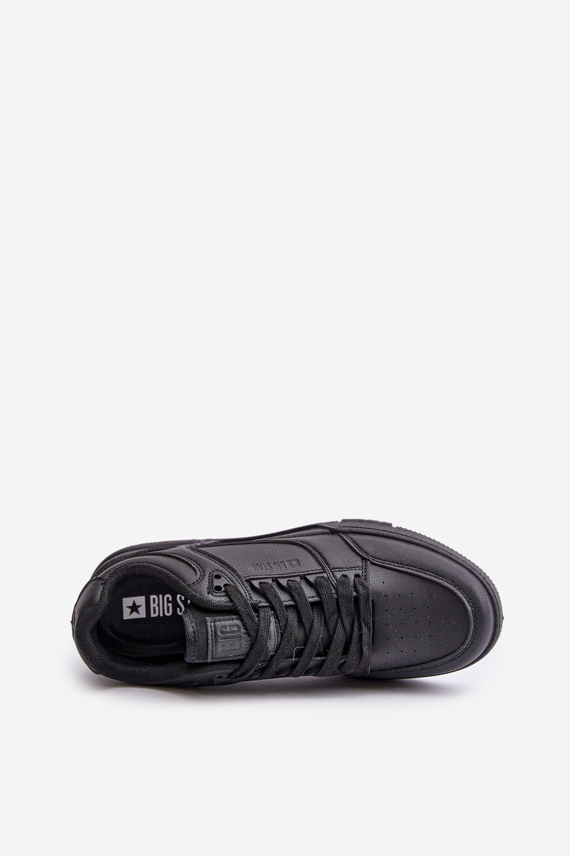 Low men's sneakers Big Star HI-POLY SYSTEM Black