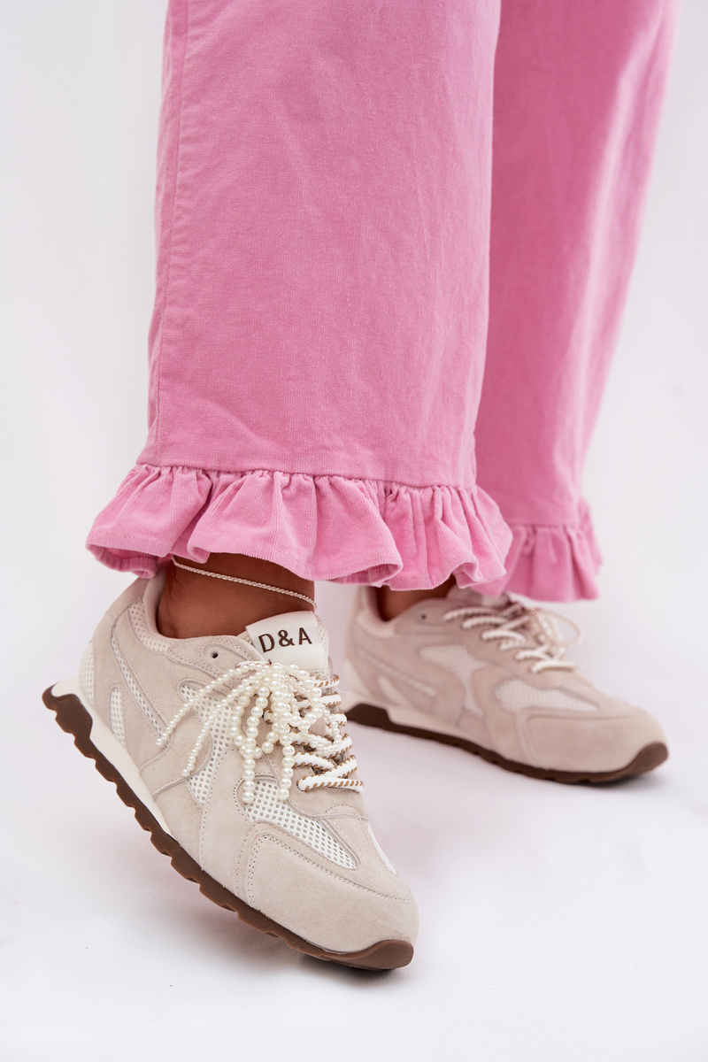 Дамски велурени маратонки D&amp;A