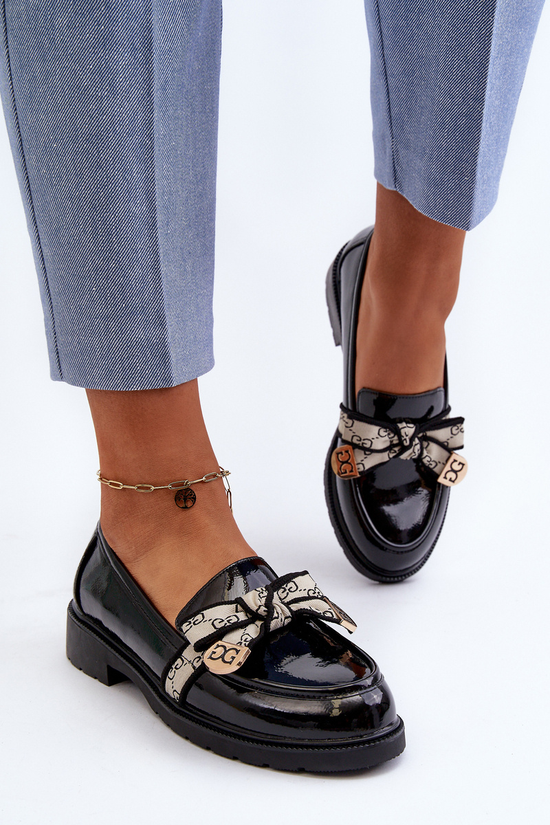 S. BARSKI Лачени дамски мокасини Мокасини S.Barski