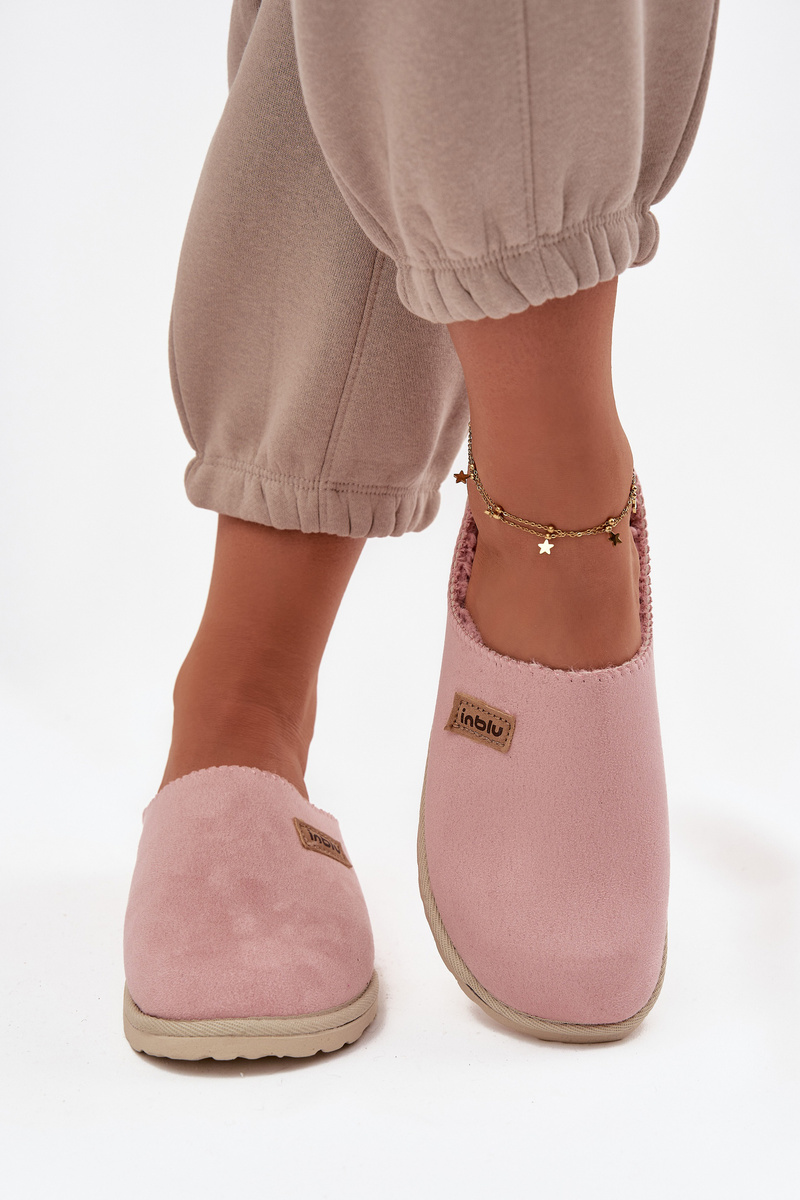 Дамски чехли Inblu, изработени от ековелур