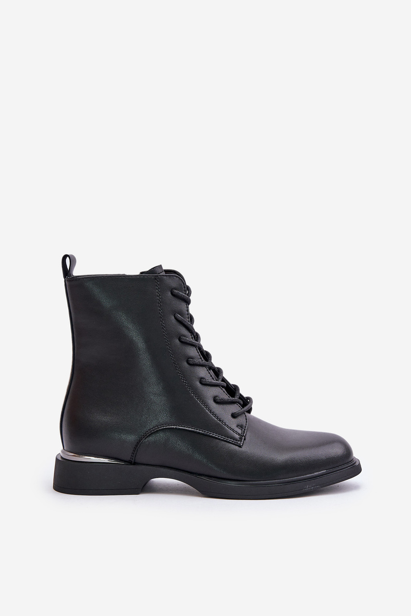 Workery Ankle Boots Women's Insulated Natural Leather Vinceza Black