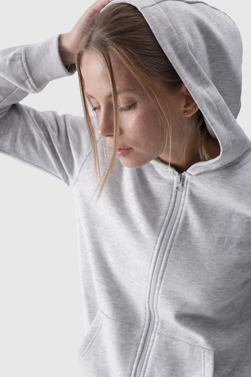 4f Polar Negru Cu Guler Înalt Regular Femei 4FSS23TFLEF049