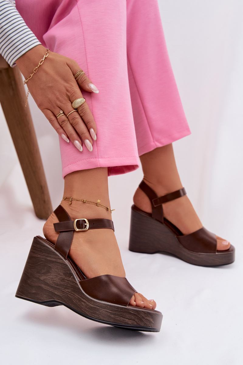 Дамски сандали на платформа Parilisse