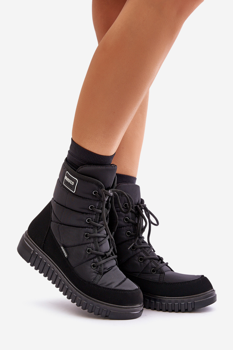 Women&#039;s snow boots Progress PROGJ-24-157 Black