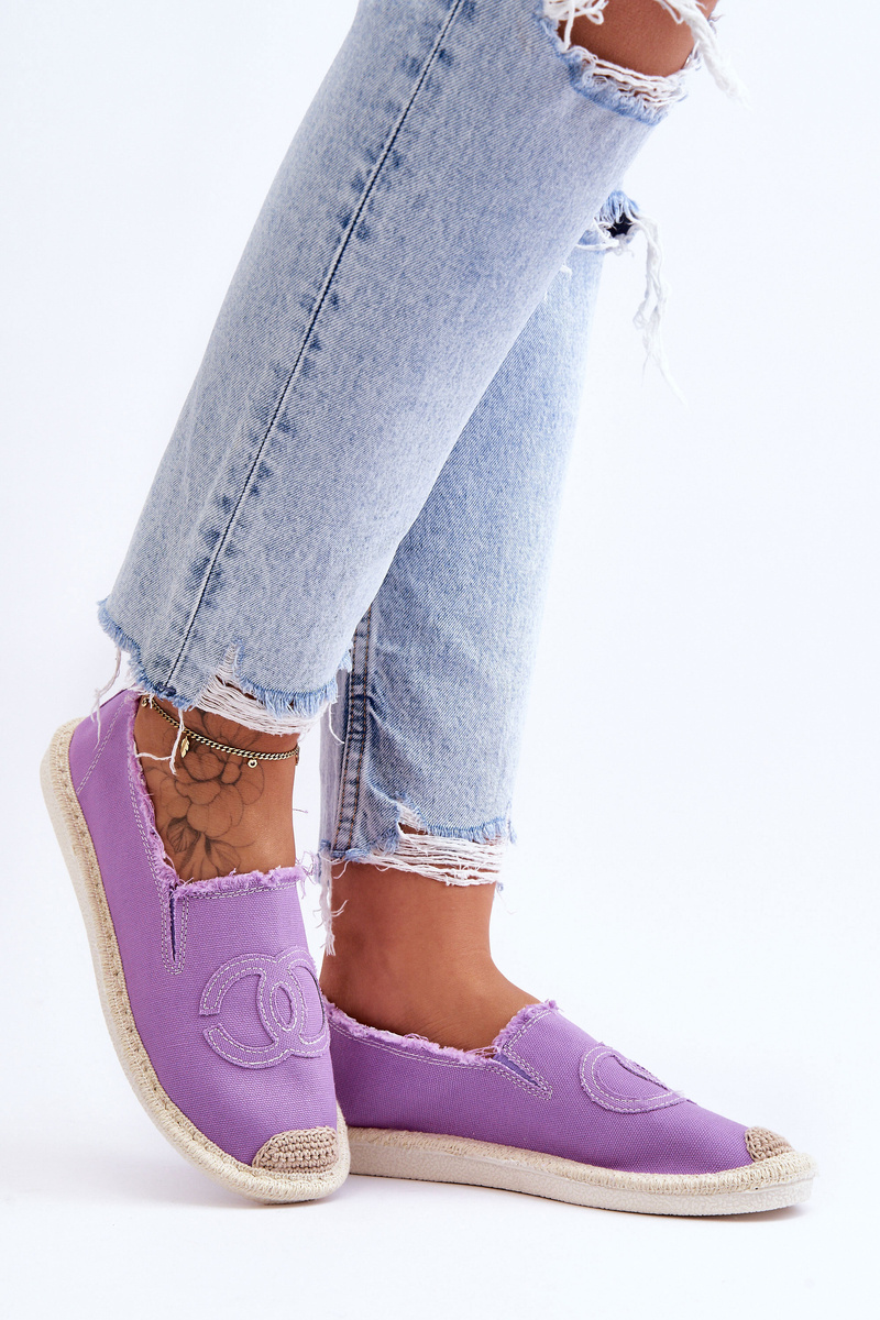 PS1 Dámské Espadrilky fialove Flaure