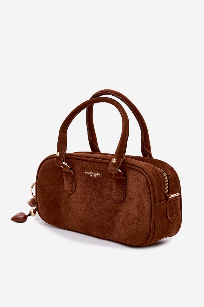 Flora&Co Dámska box kabelka Camel Annelle