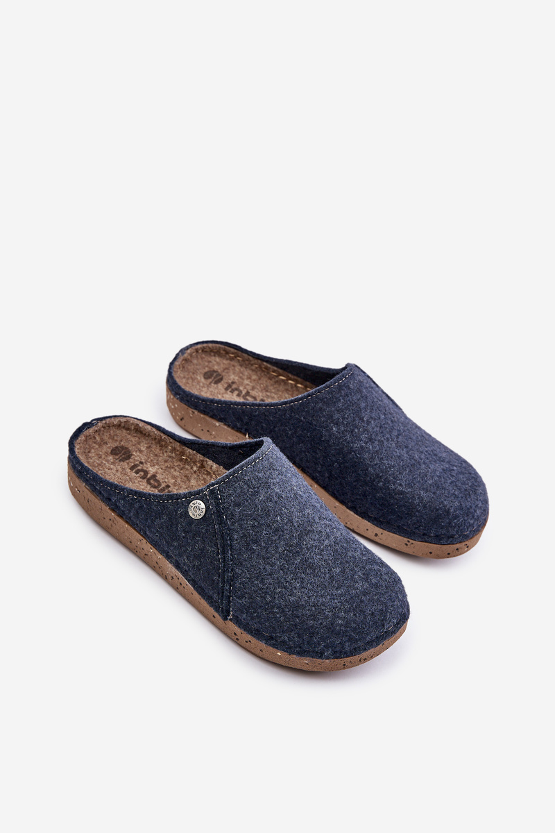 Men&#039;s home footwear slippers Inblu dark blue
