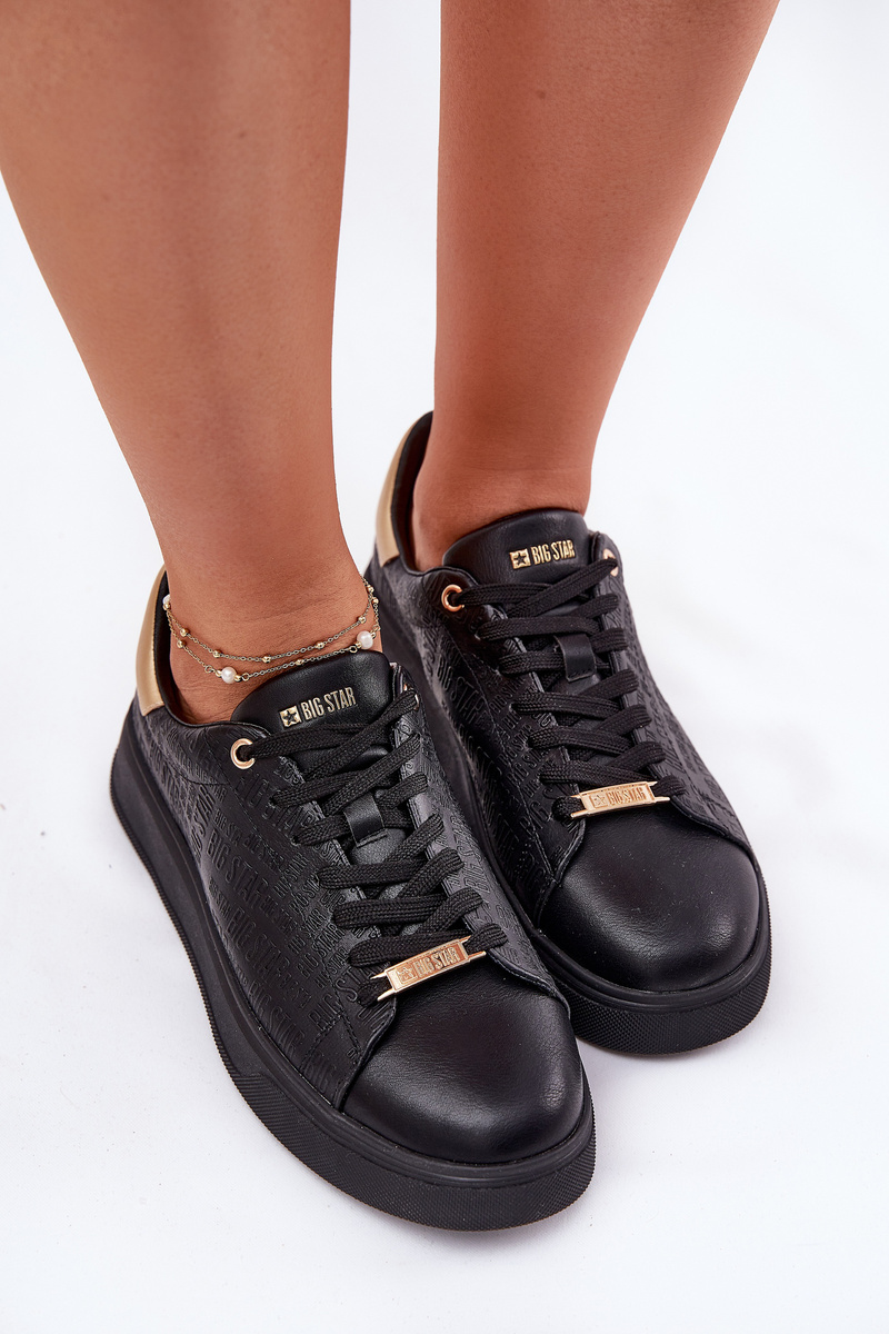 BIG STAR SHOES Dámske Sneakers Z Eko Kože Big Star