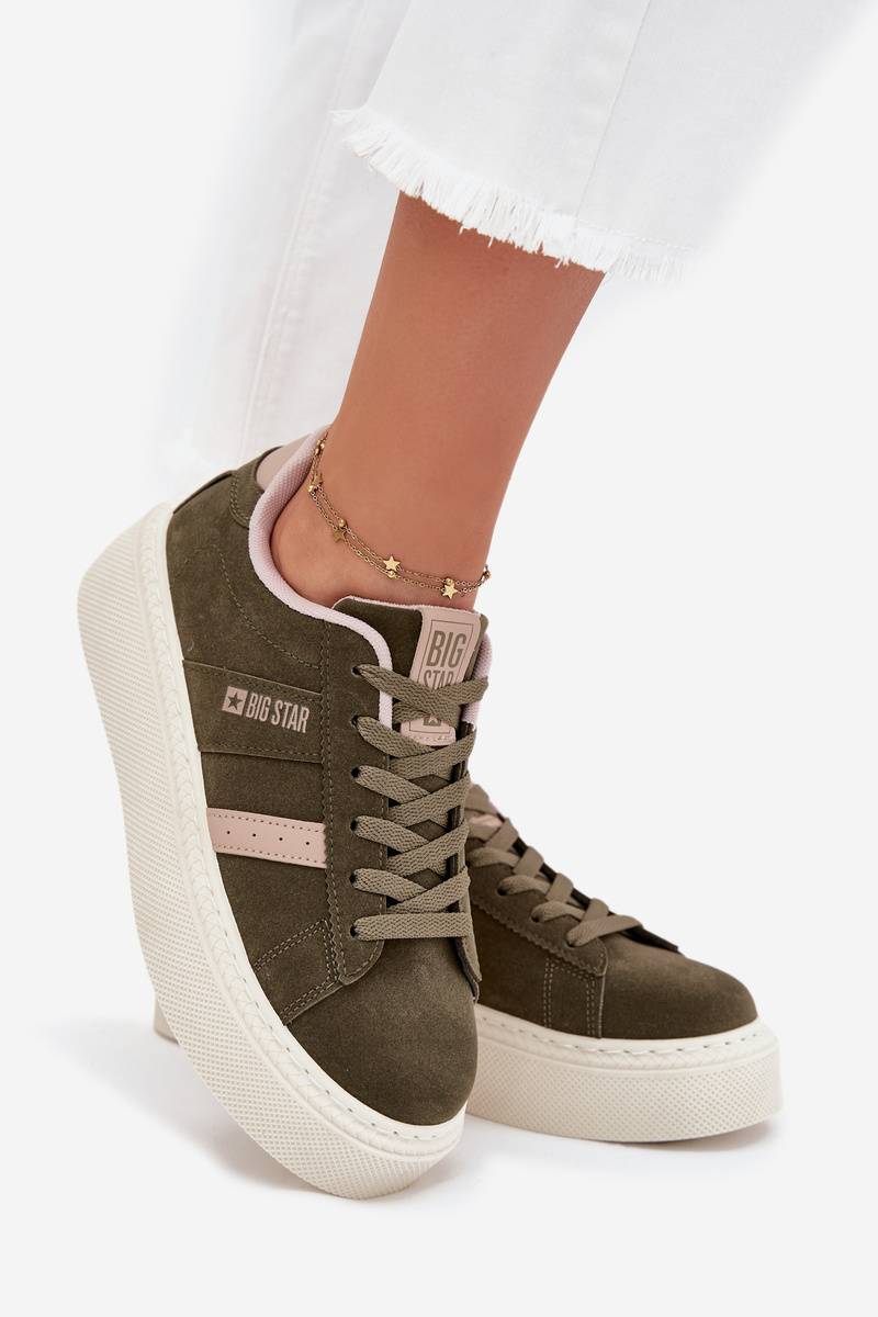 BIG STAR SHOES Dámske Tenisky Na Platforme Big Star