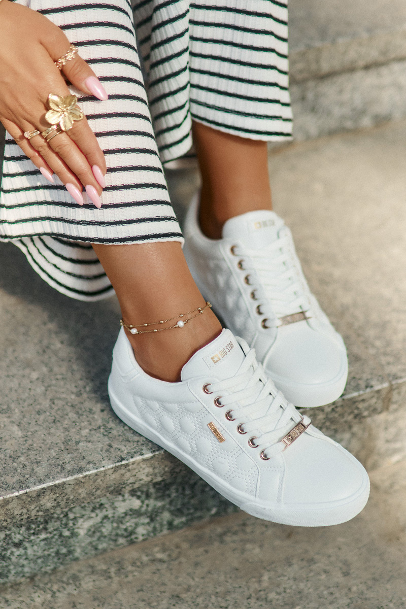 BIG STAR SHOES Дамски Кецове От Еко Кожа Big Star