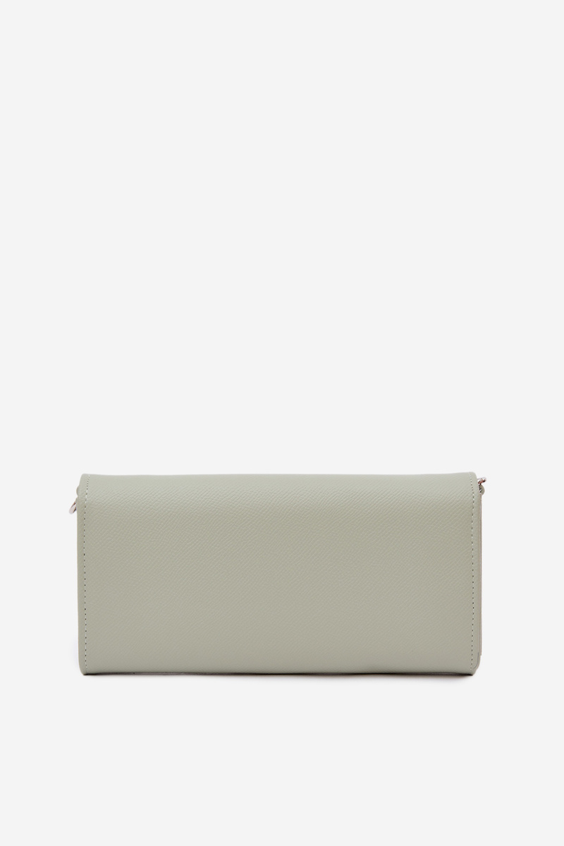 Flora&Co mentolová peňaženka/taška 2-v-1 so strapcom