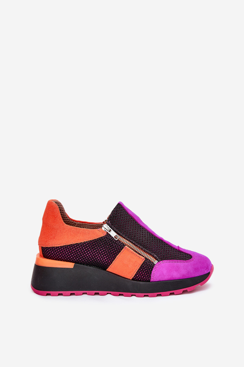 Kožené Sneakersy na Klíne Maciejka Čierne