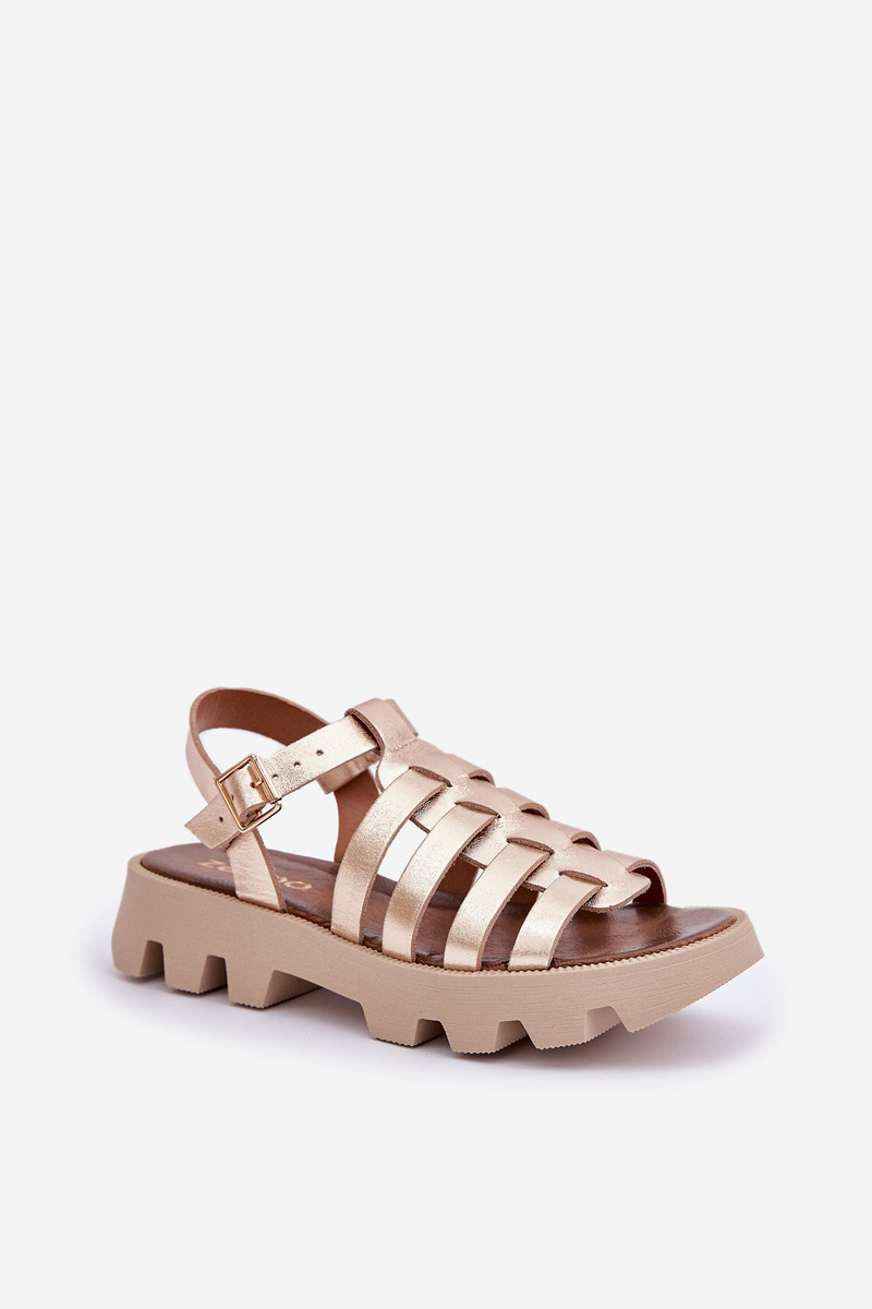 Lewski Shoes Kožené dámske sandále Zazoo