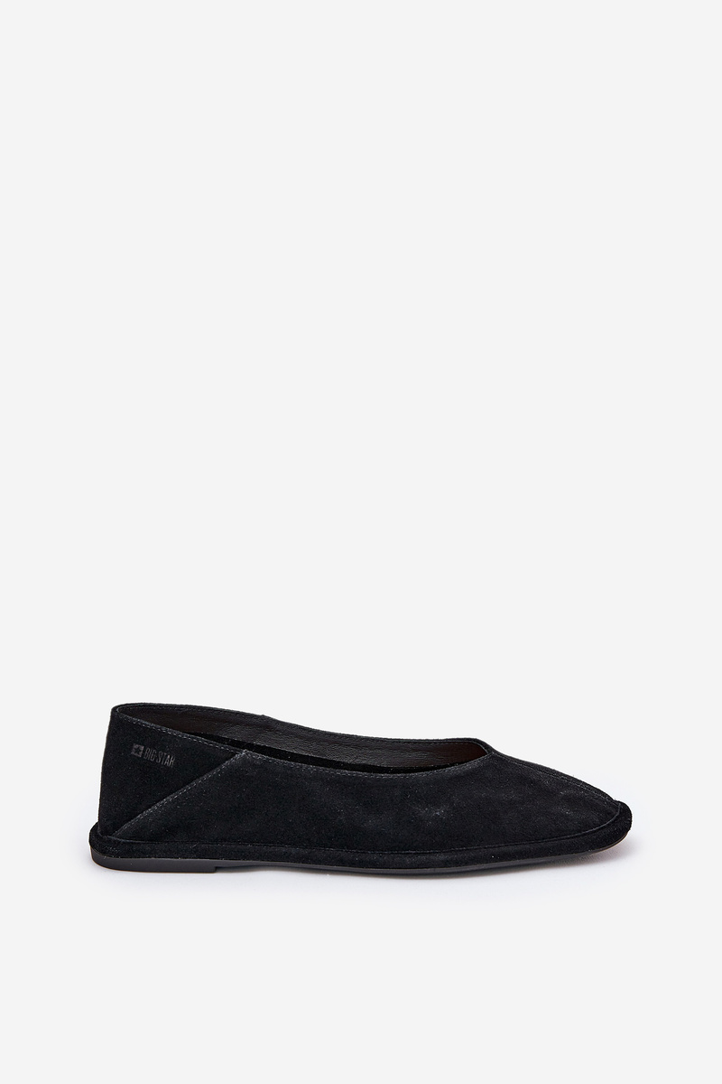 BIG STAR SHOES Zamszové Dámske Baleríny Big Star