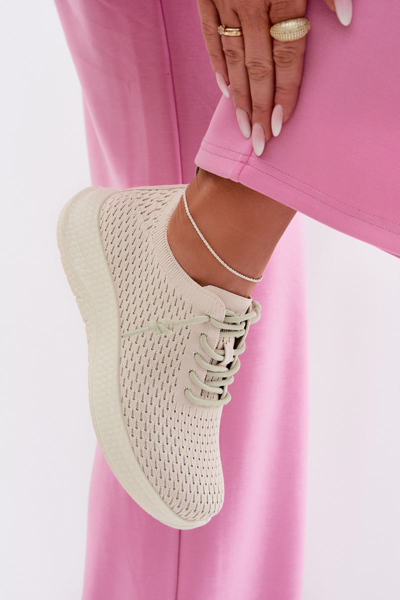 Dámske športové topánky Beige Carmivelle