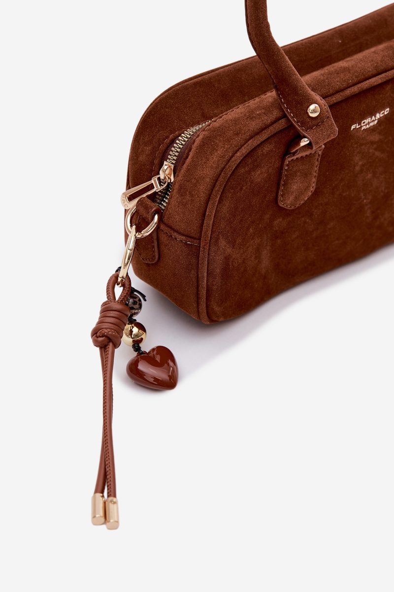 Flora&Co Dámska box kabelka Camel Annelle