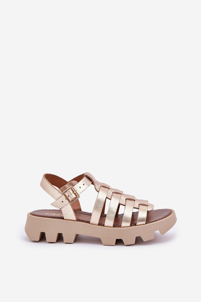 Lewski Shoes Kožené dámske sandále Zazoo