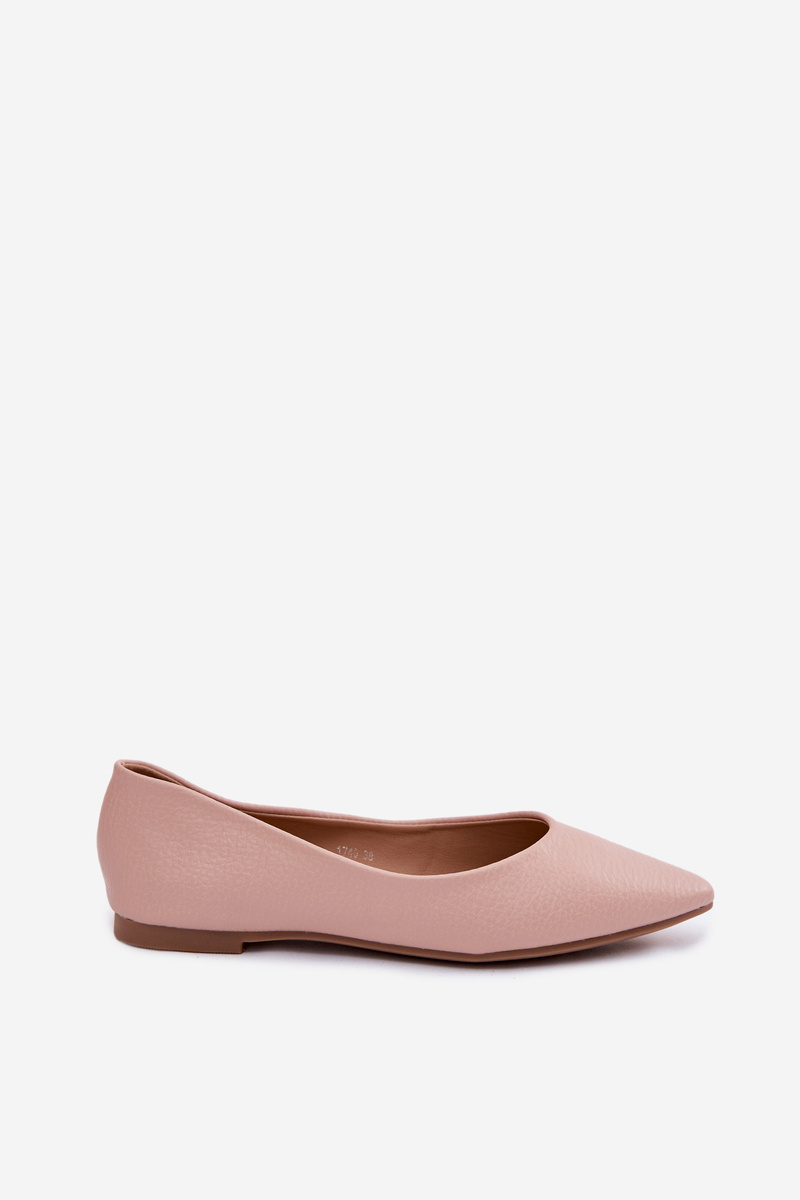 Balerínky Boto Pink z ekokože Nelisa