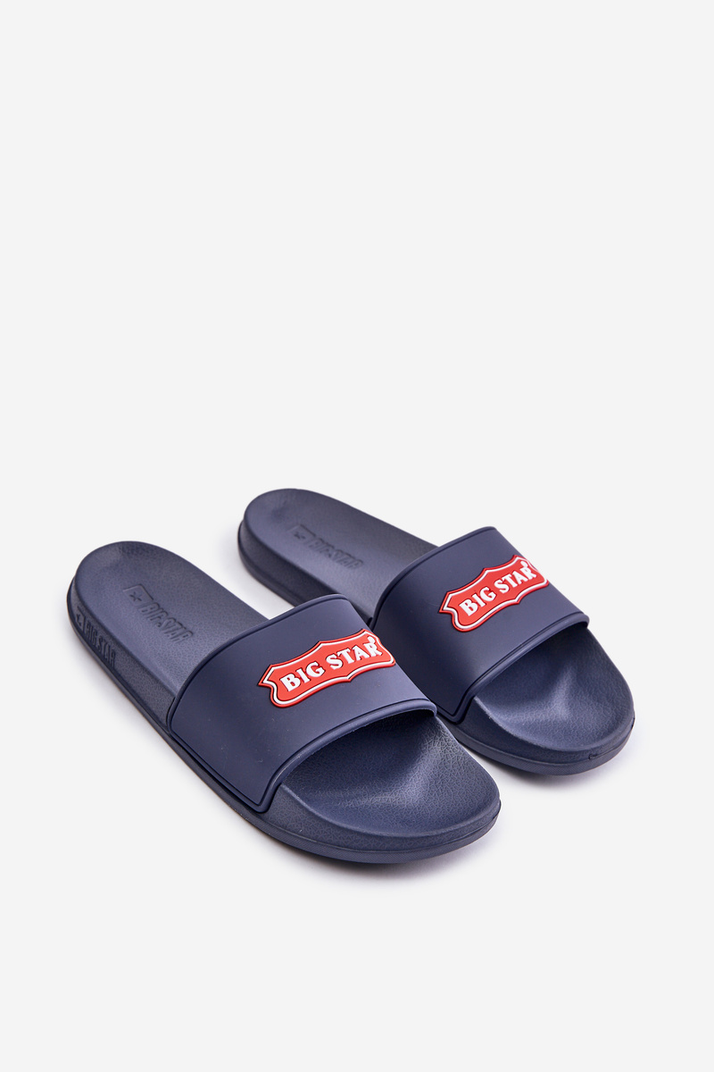 Women&#039;s slippers Big Star OO274039 Blue