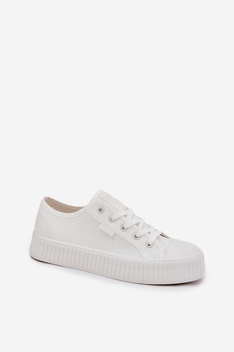 BIG STAR SHOES Dámske Textilné Tenisky Na Platforme Big Star