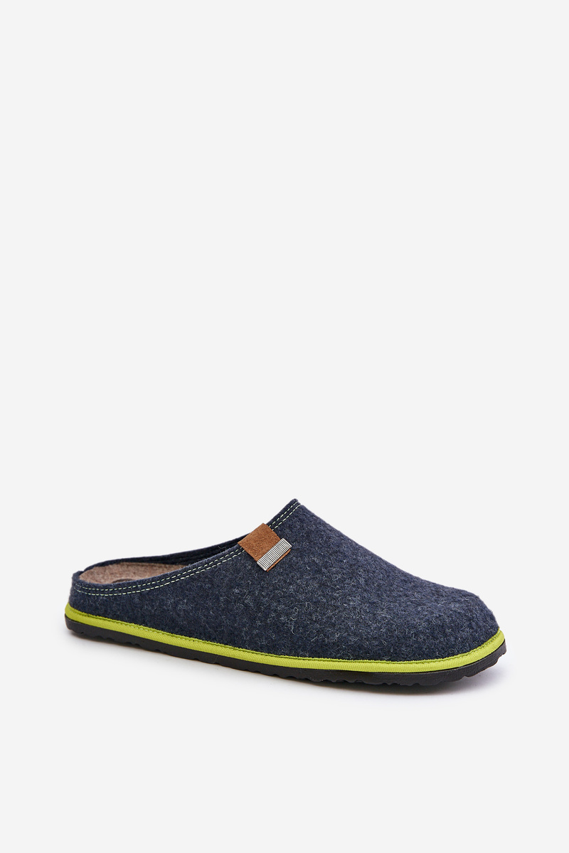 Men&#039;s Inblu home slippers navy blue