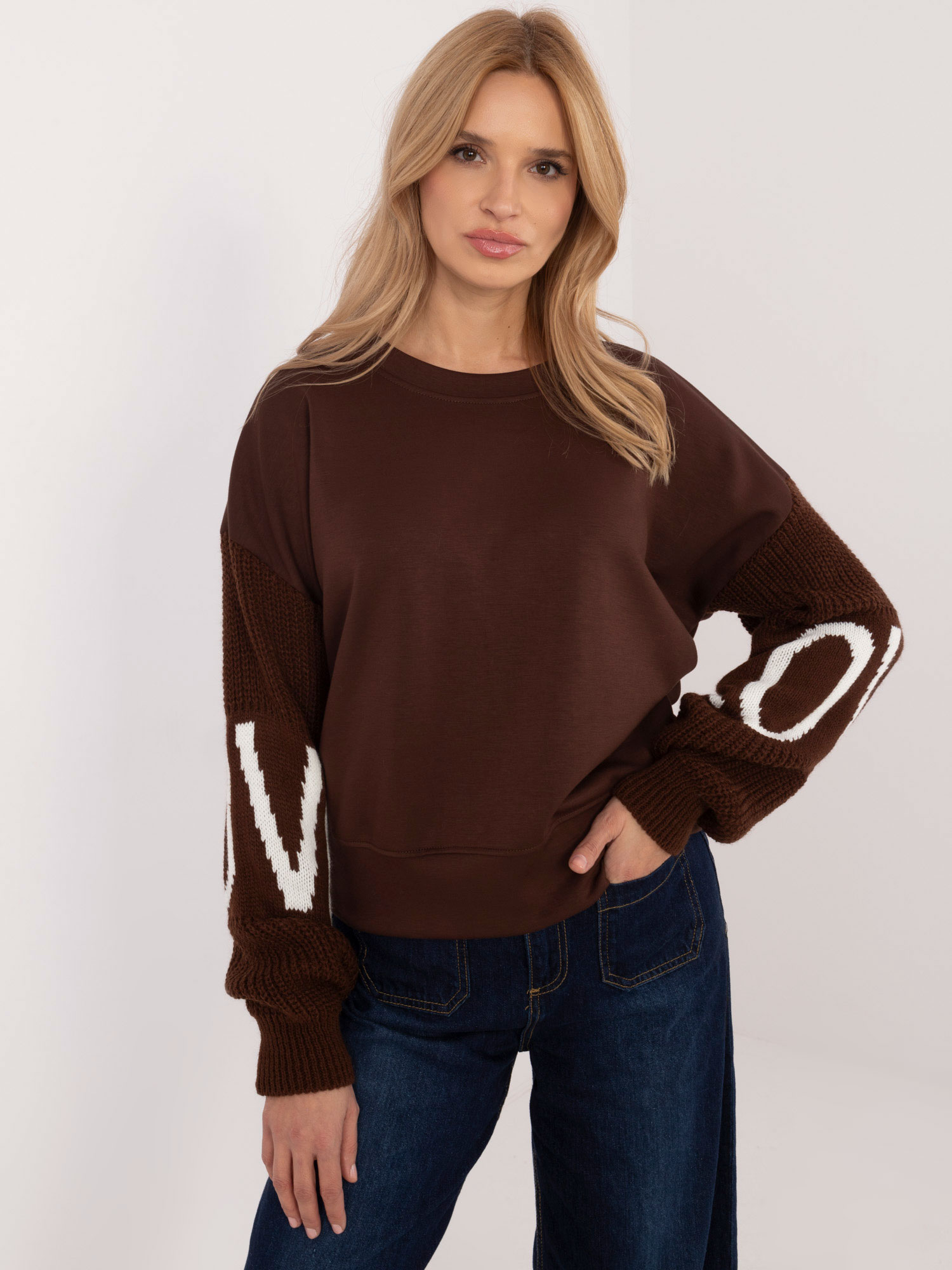 Sweatshirt-MI-BL-M5975.26P-brown