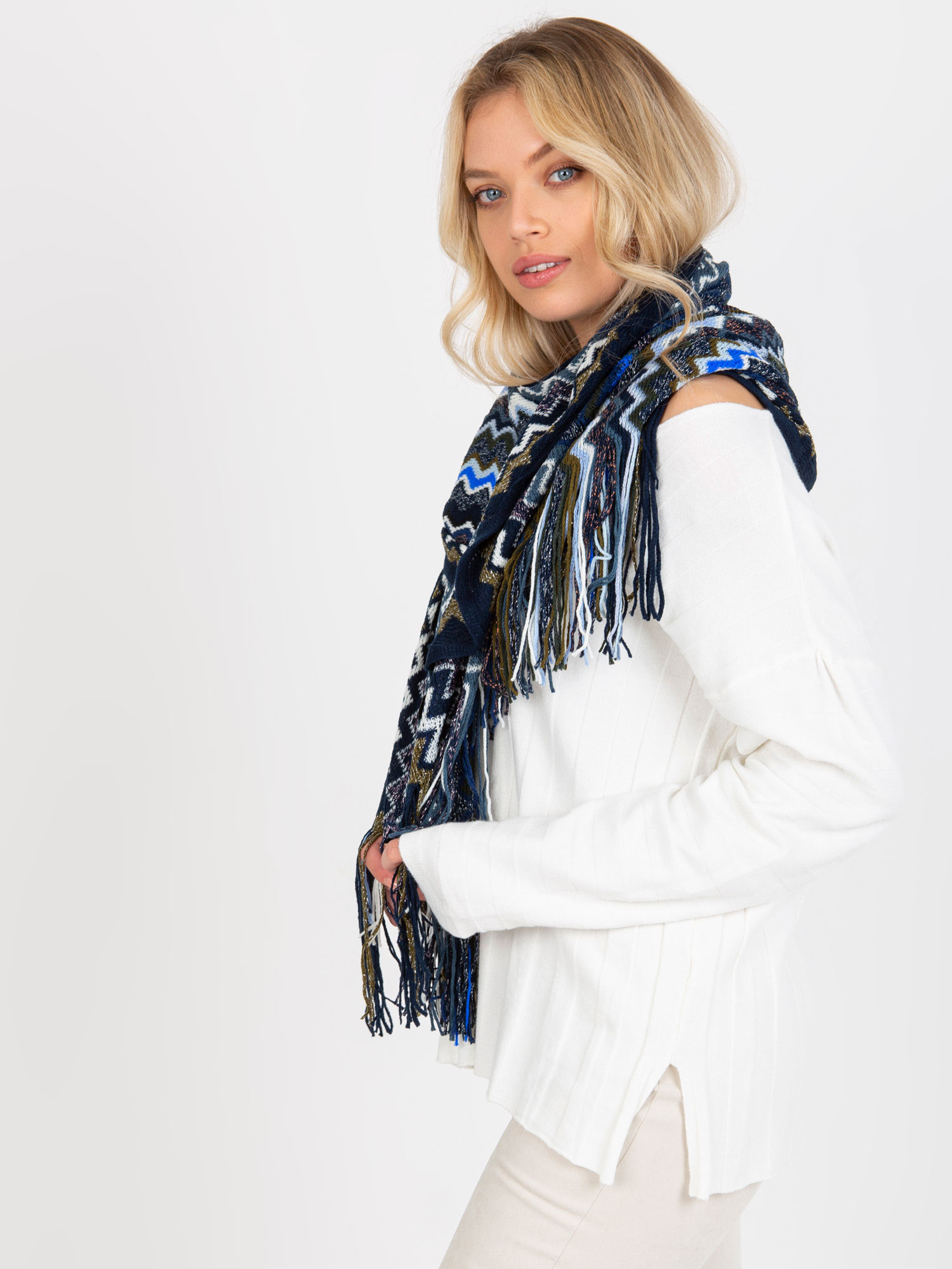 Scarf-AT-SZ-2799.12X-navy blue