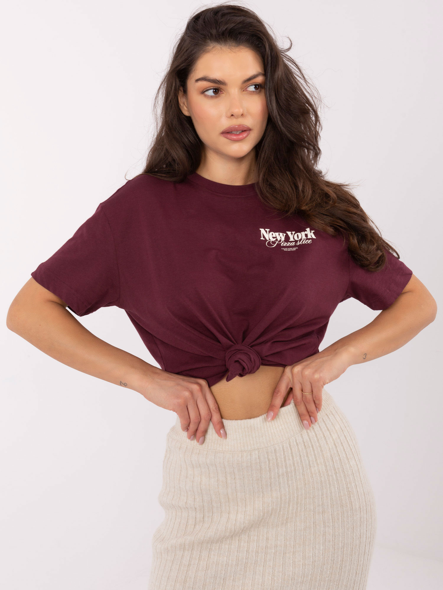 T-shirt-D12022M02645R-burgundy