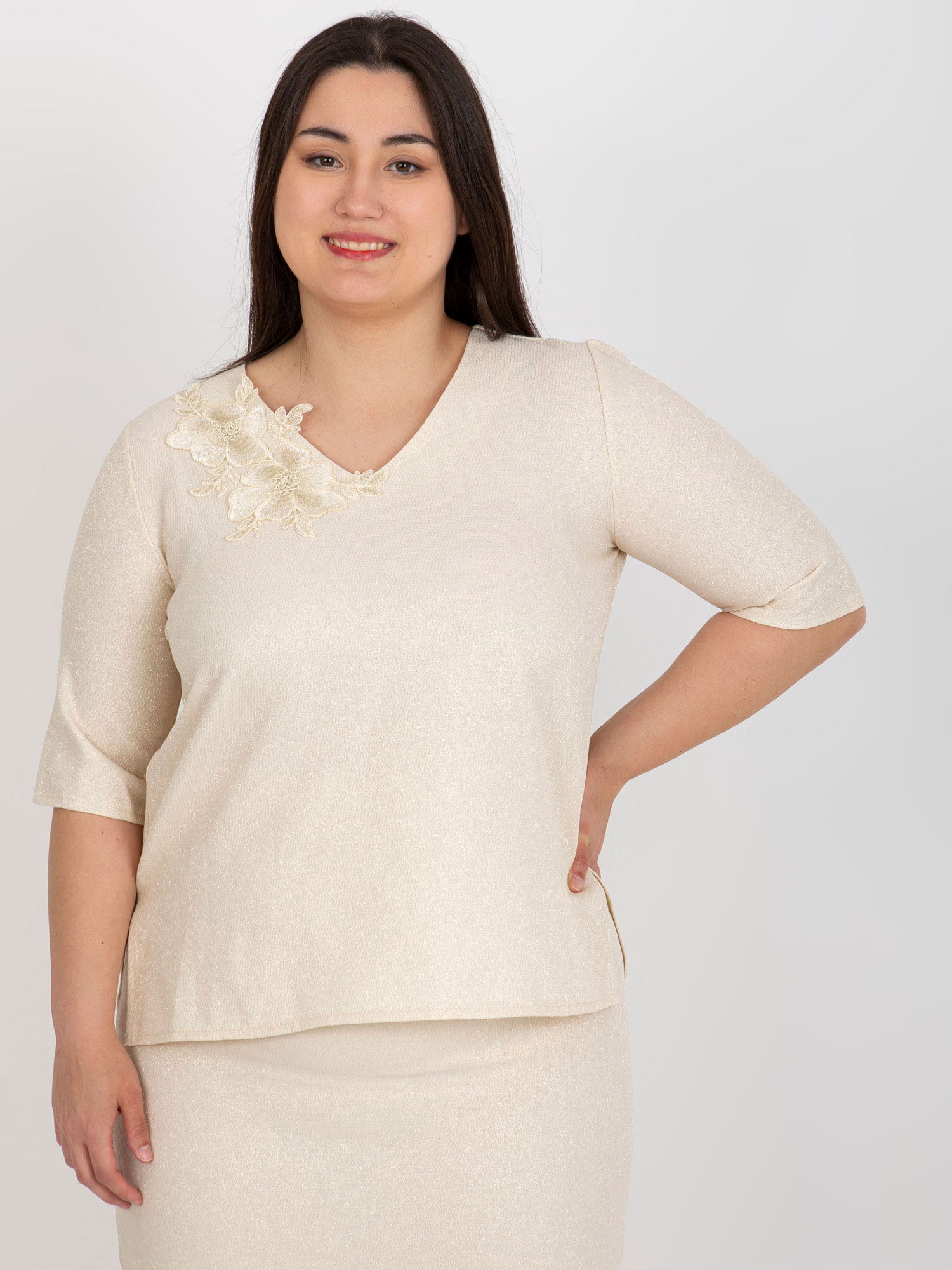 Blouse-LK-BZ-506692.32-beige