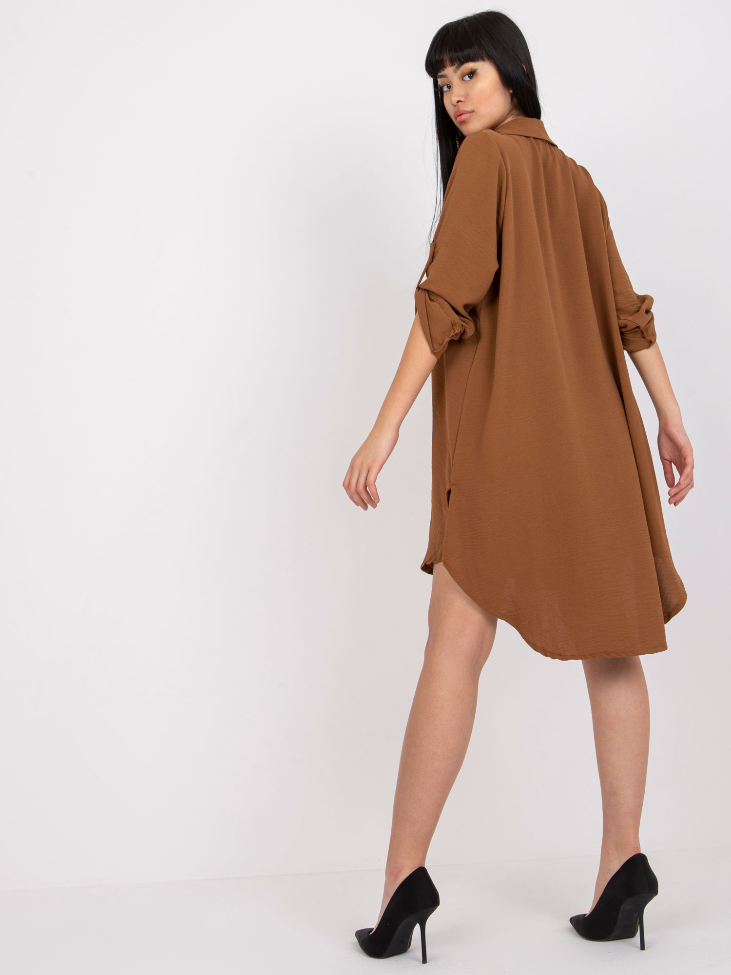 Dress-DHJ-SK-V2209.94-brown