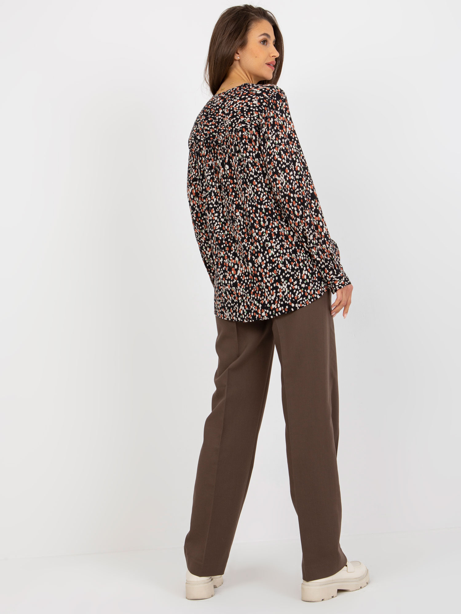 Blouse-D73771M11081A-black-beige