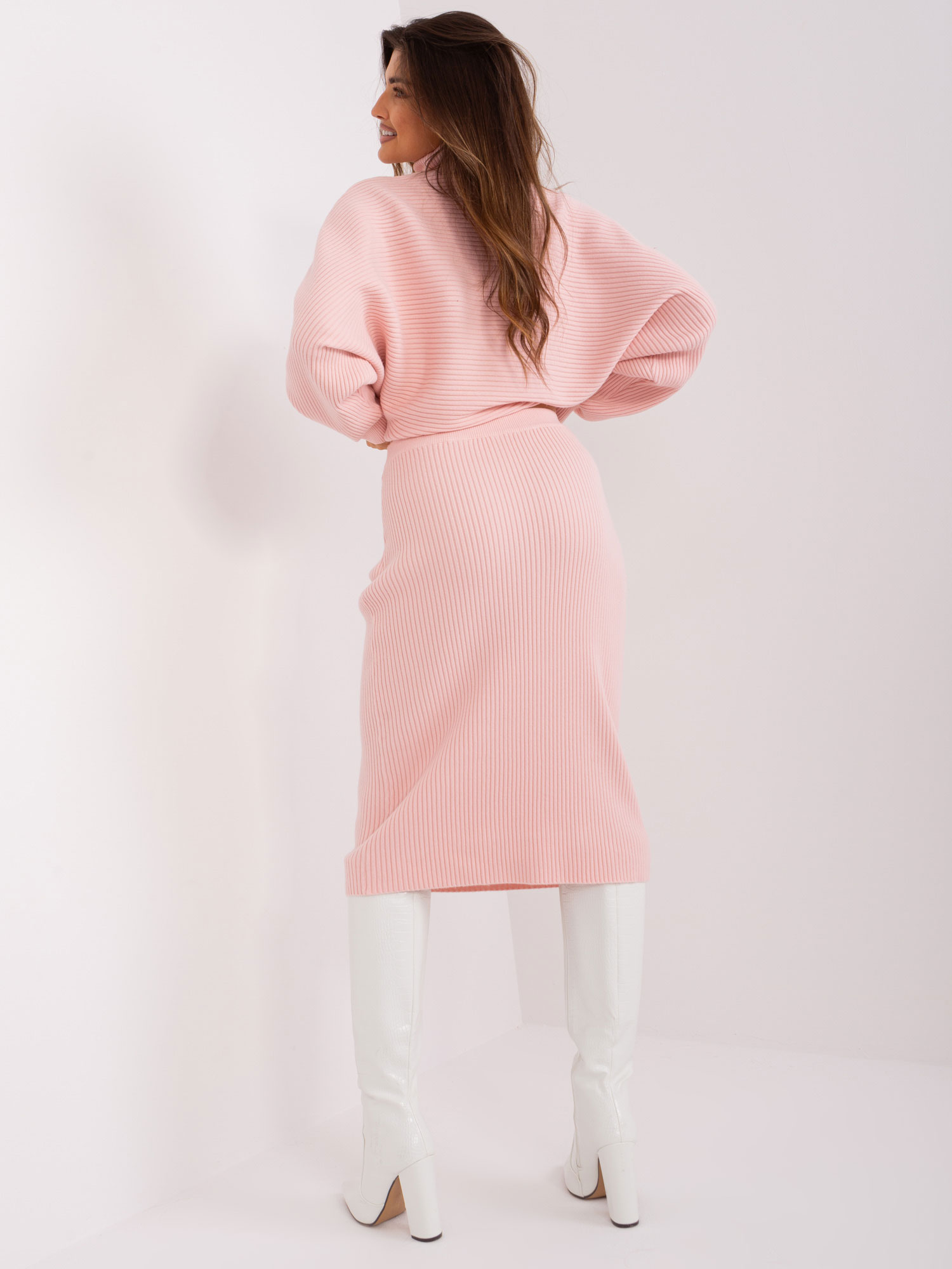 Skirt-AT-SD-2331.00P-Light Pink