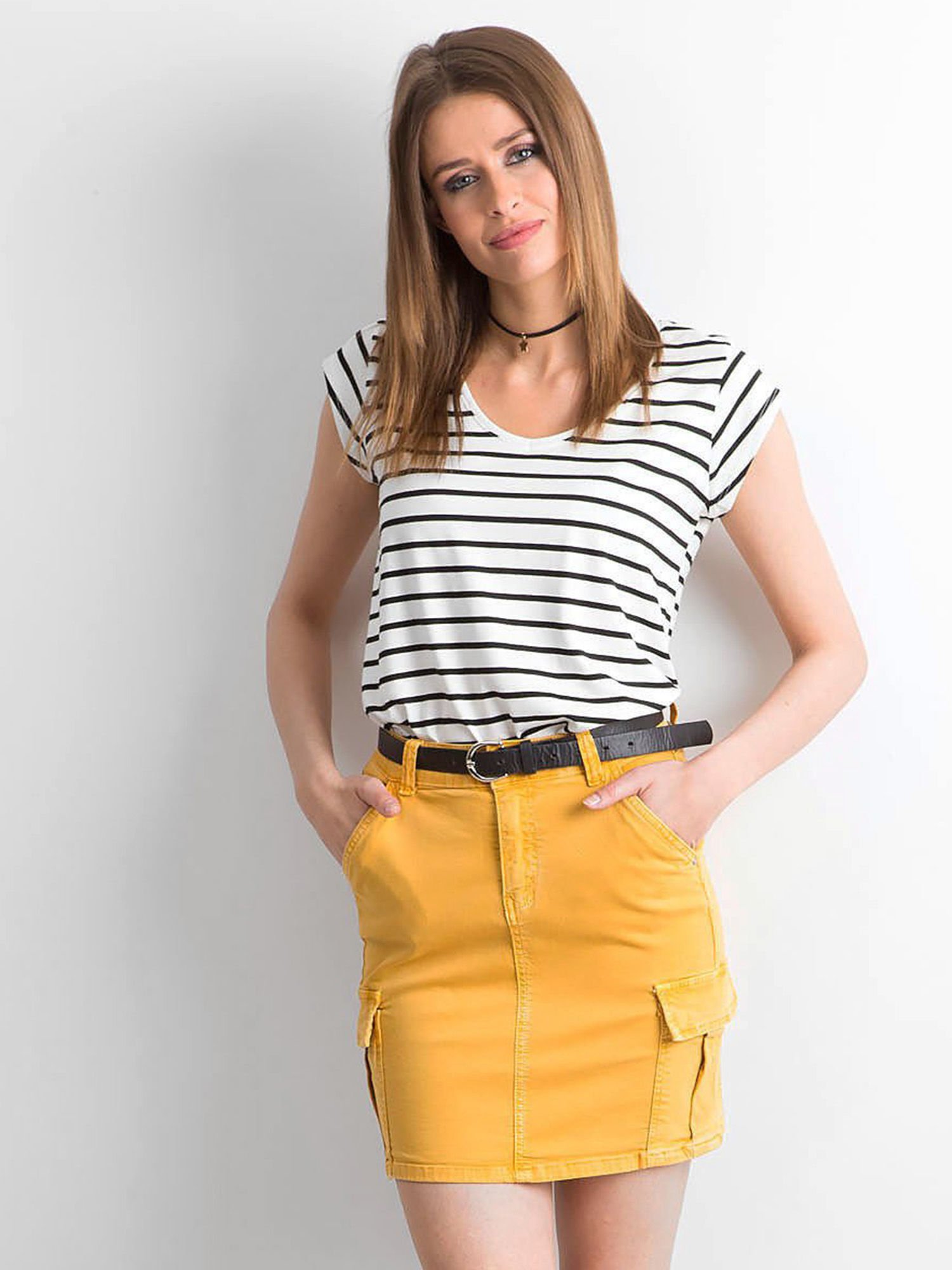 Skirt-JMP-SN-ZB165-10.67P-Dark Yellow