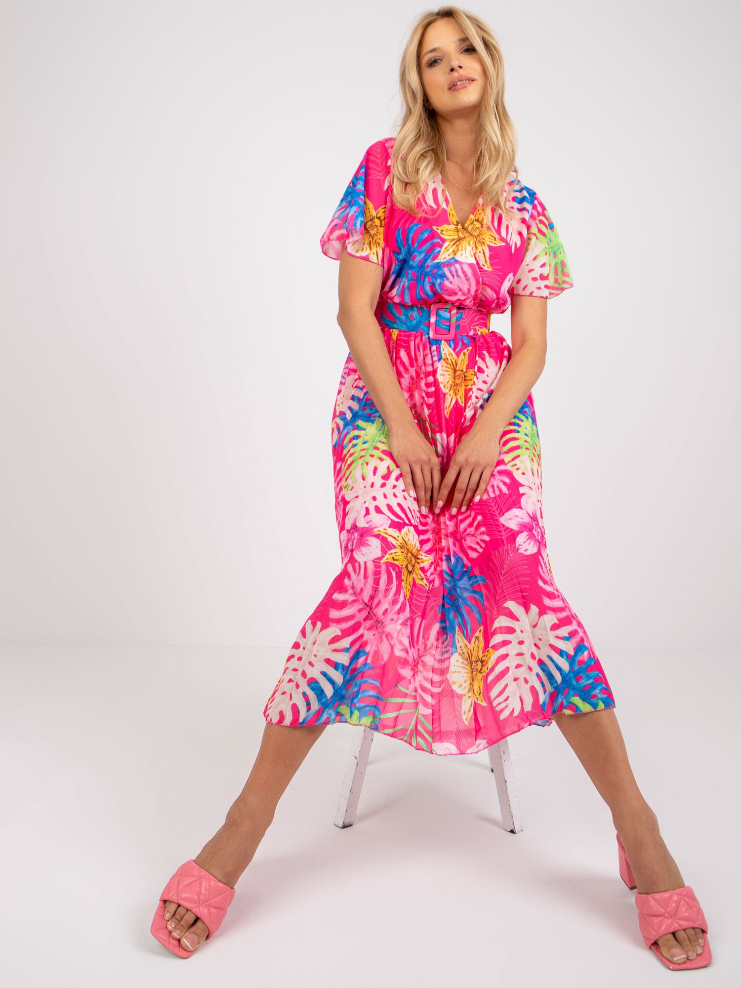 Dress-DHJ-SK-11331-4.99-dark pink
