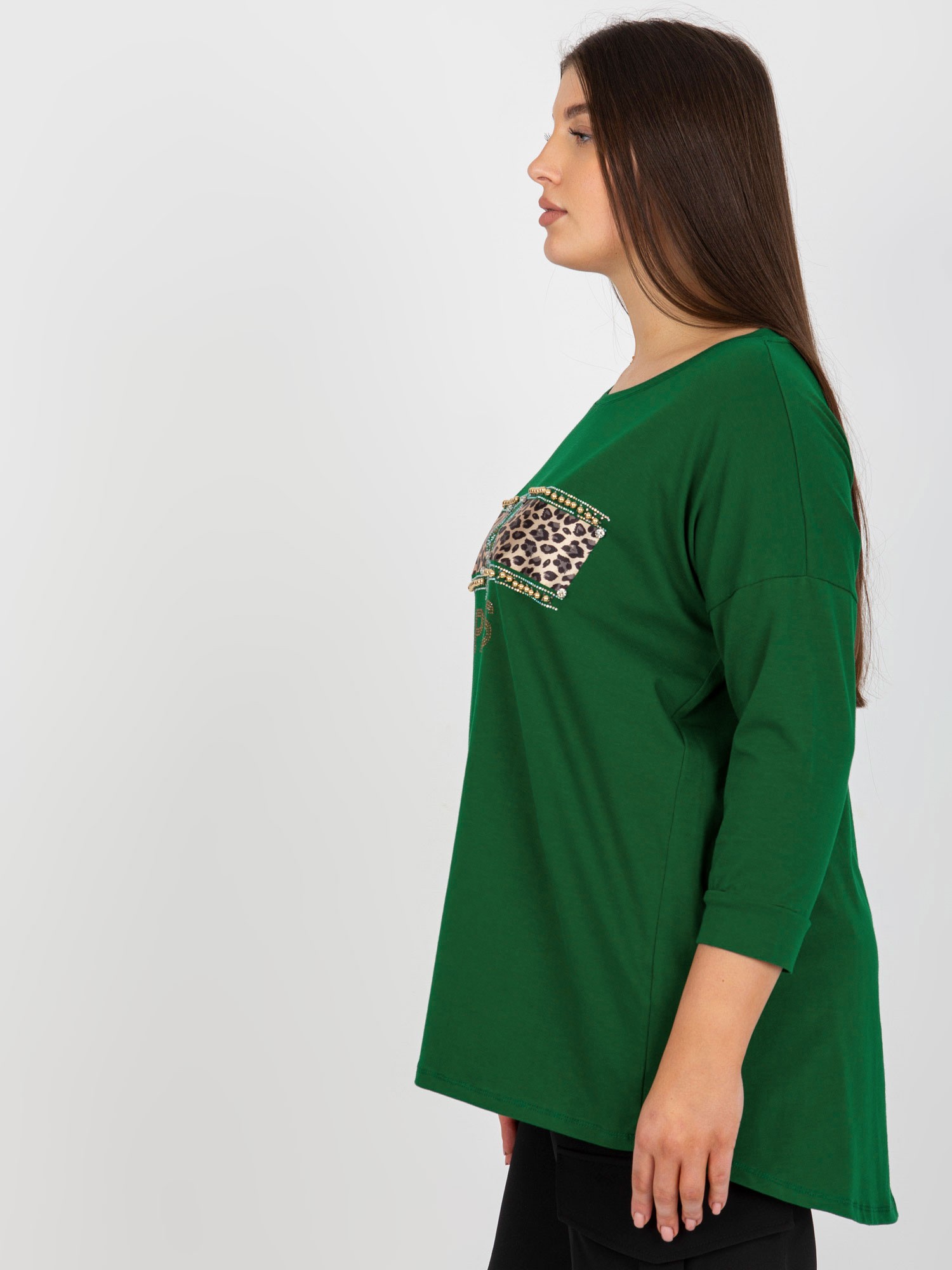 Blouse-VI-BZ-2901.49P-dark green