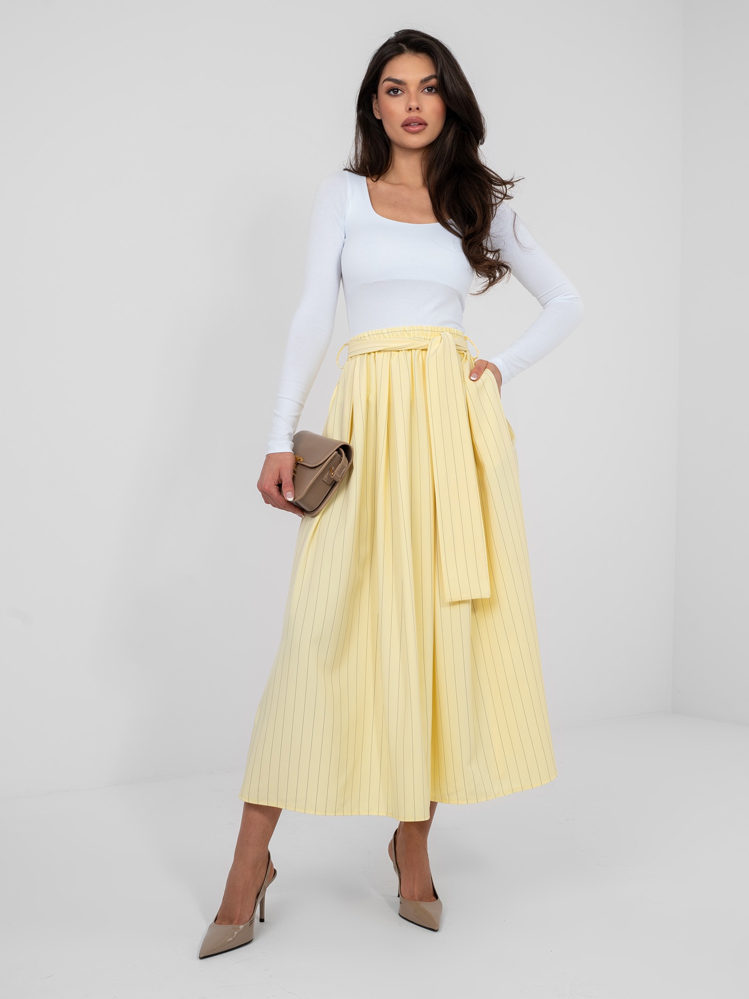 Pentru femei fustă Italy Moda – clasică model