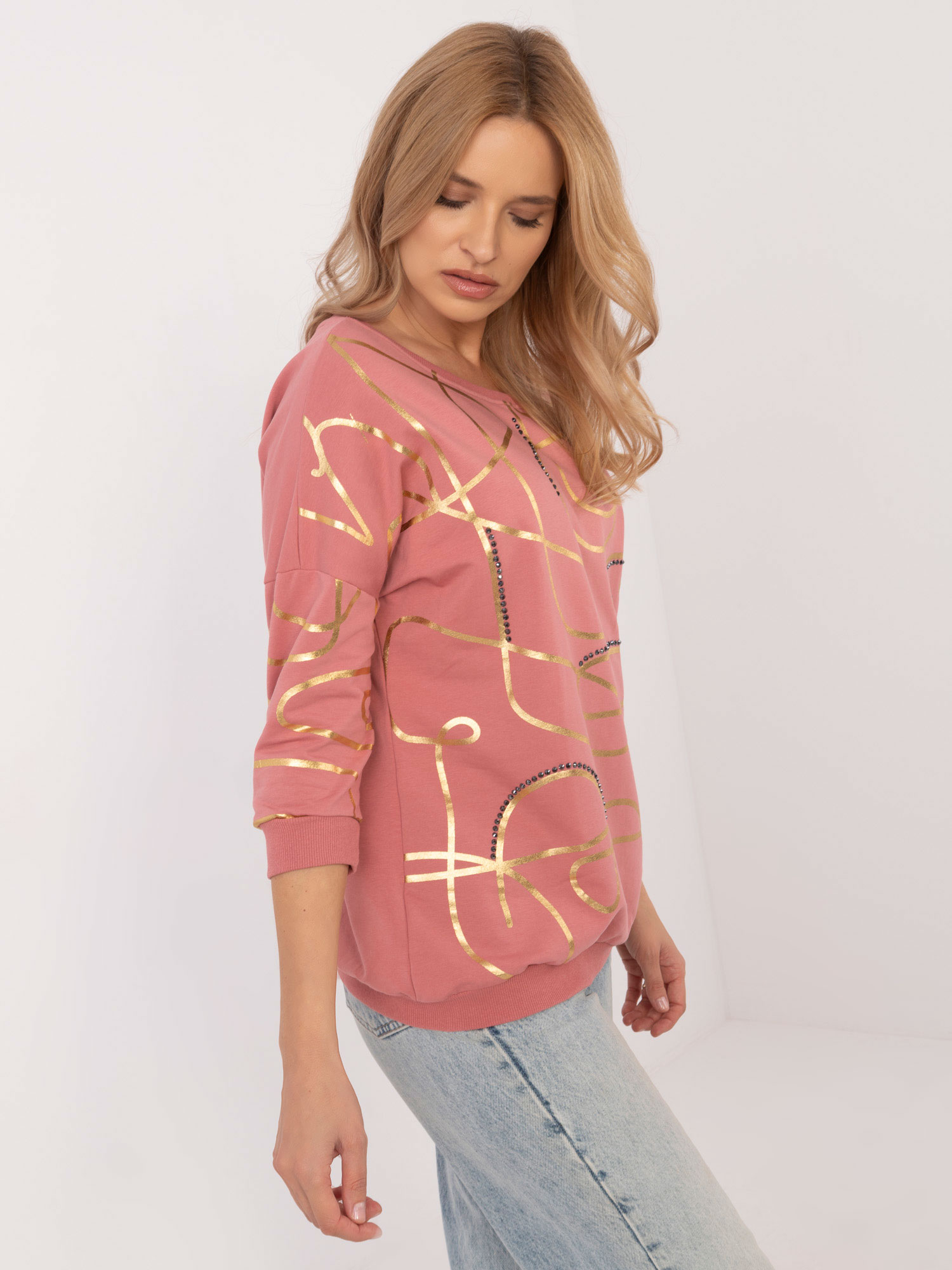 Blouse-CLM-BZ-1257.71-dark pink