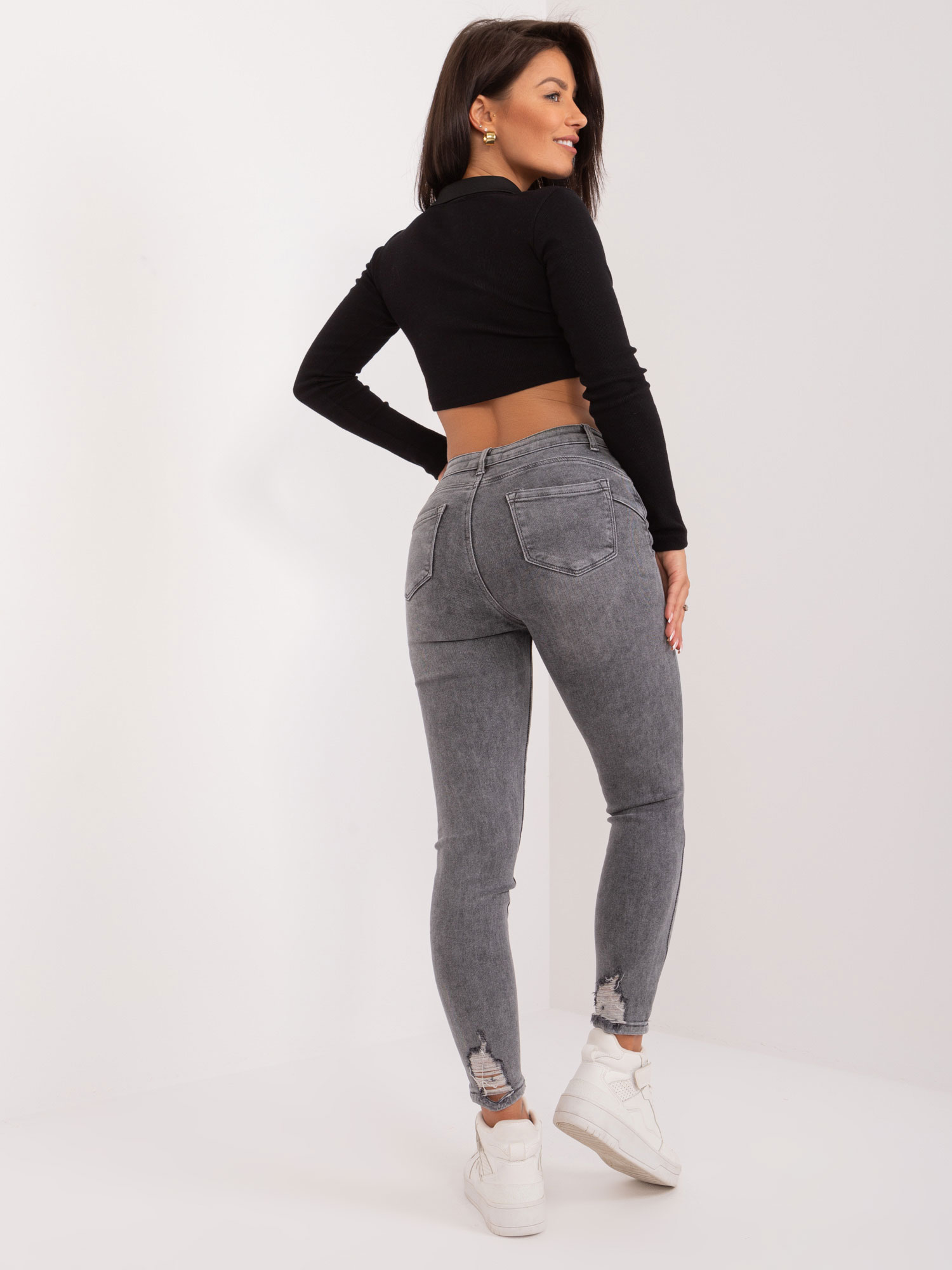 Jeans trousers-PM-SP-J1323-11.28X-dark grey