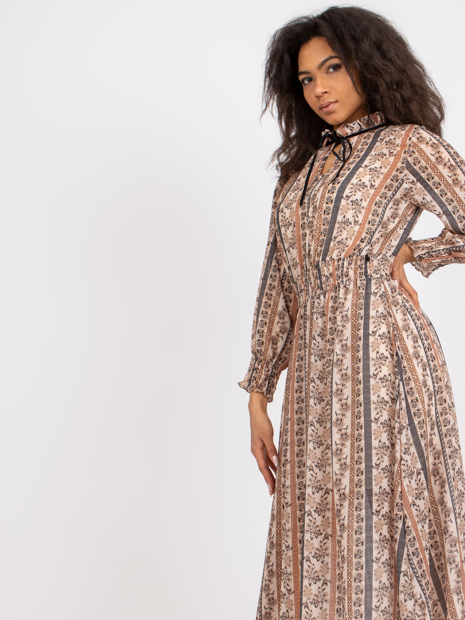 Dress-DHJ-SK-15177-1.04P-dark beige