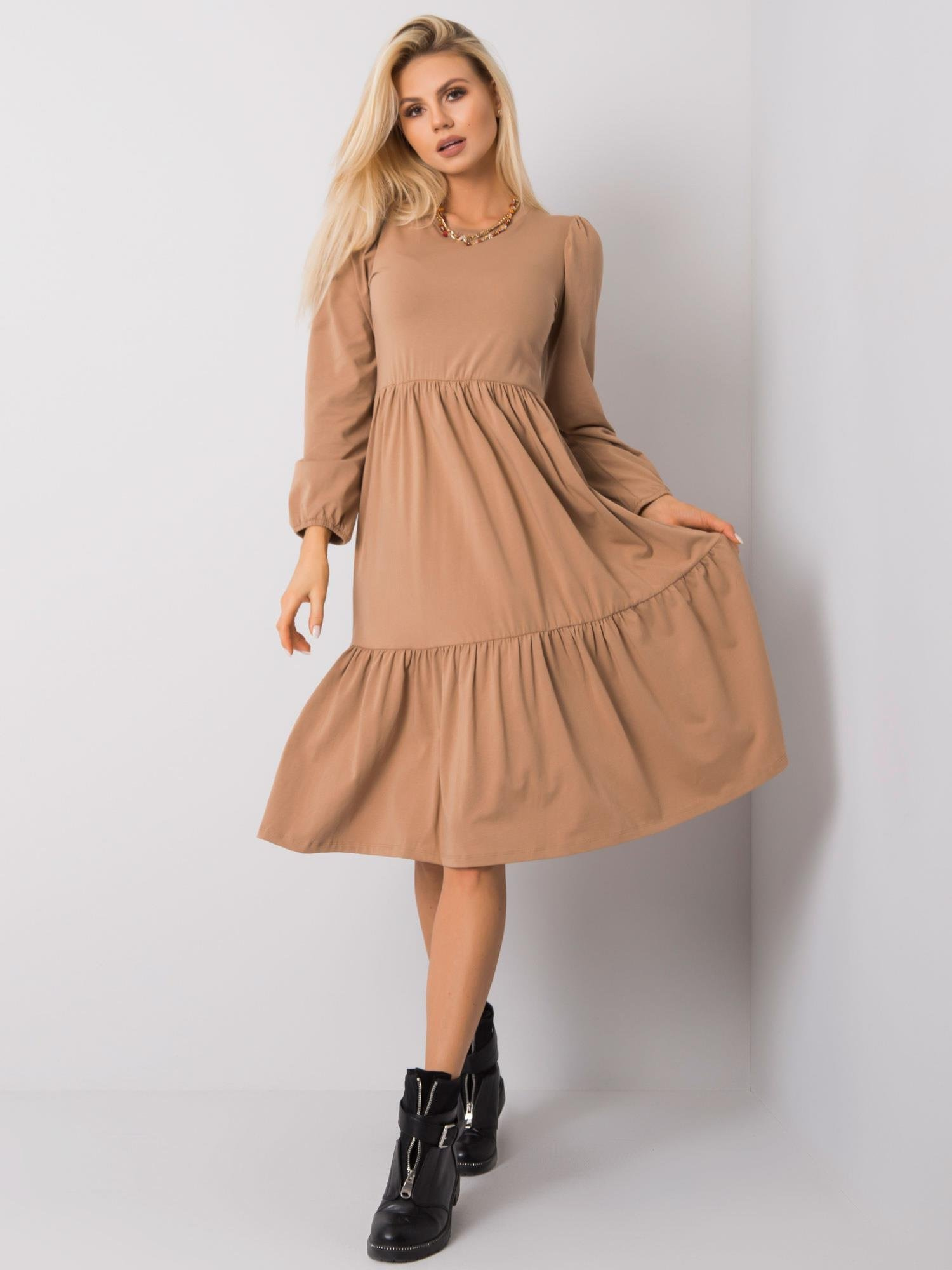 Dress-RV-SK-5832.18X-camel